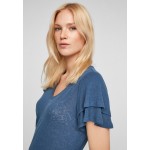 Kobiety T SHIRT TOP | s.Oliver T-shirt z nadrukiem - blue/granatowy - XO93582