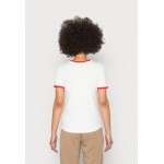 Kobiety T SHIRT TOP | Springfield LICENCIA DISNEY - T-shirt z nadrukiem - white/biały - KP30286