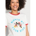 Kobiety T SHIRT TOP | Springfield LICENCIA DISNEY - T-shirt z nadrukiem - white/biały - KP30286