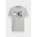 Kobiety T SHIRT TOP | STAPLE PIGEON STAPLE X HELLO KITTY WORLDWIDE TEE - T-shirt z nadrukiem - heather grey/szary - YB74114