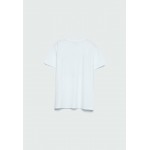Kobiety T SHIRT TOP | Stradivarius FRIENDS - T-shirt z nadrukiem - white/biały - JO50146