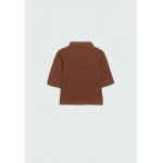 Kobiety T SHIRT TOP | Stradivarius T-shirt basic - brown/brązowy - XB03338