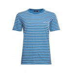 Kobiety T SHIRT TOP | Superdry T-shirt z nadrukiem - blue bottle marl/light grey marl/jasnoniebieski - HB79407