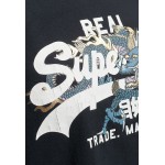 Kobiety T SHIRT TOP | Superdry VINTAGE NARRATIVE - T-shirt z nadrukiem - eclipse navy/niebieski - UV01373
