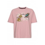Kobiety T SHIRT TOP | Superdry VINTAGE NARRATIVE - T-shirt z nadrukiem - soft pink/różowy - XE99458