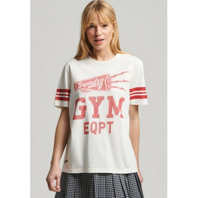 Kobiety T_SHIRT_TOP | Superdry VINTAGE  - T-shirt z nadrukiem - white/biały - WG80184