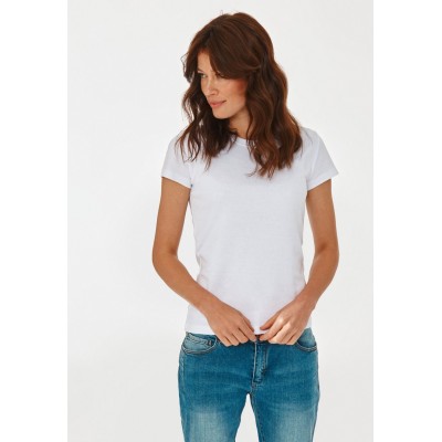 Kobiety T_SHIRT_TOP | TATUUM KIRI - T-shirt basic - white/biały - YF81753