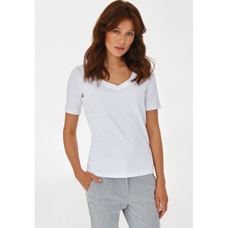 Kobiety T SHIRT TOP | TATUUM NOTA - T-shirt basic - white/biały - IN98204