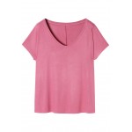 Kobiety T SHIRT TOP | TATUUM T-shirt basic - rouge/czerwony - NK05218