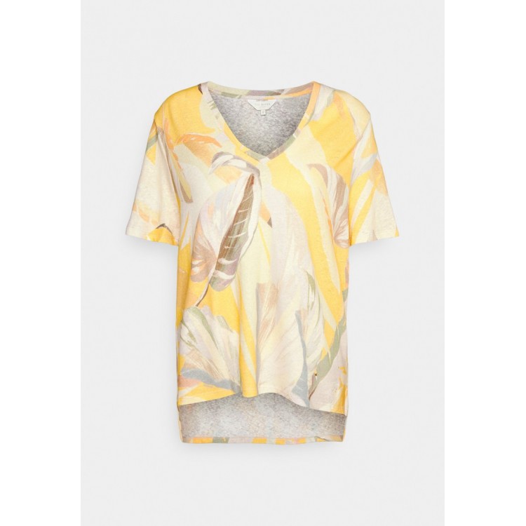 Kobiety T SHIRT TOP | Ted Baker PERA - T-shirt z nadrukiem - orange/wielokolorowy - DR00755