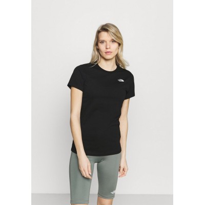 Kobiety T_SHIRT_TOP | The North Face SIMPLE DOME TEE - T-shirt basic - black/czarny - LO33267