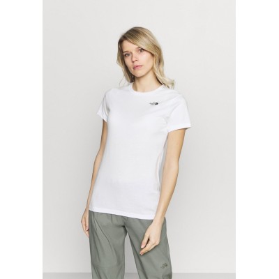 Kobiety T_SHIRT_TOP | The North Face SIMPLE DOME TEE - T-shirt basic - white/biały - JG02807