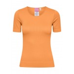 Kobiety T SHIRT TOP | TheJoggConcept JCSAHANA - T-shirt basic - muskmelon/pomarańczowy - SF90818