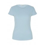Kobiety T SHIRT TOP | TOM TAILOR DENIM T-shirt basic - calm cloud blue/jasnoniebieski - KK84290