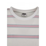 Kobiety T SHIRT TOP | Urban Classics T-shirt z nadrukiem - white/girlypink/wielokolorowy - PU41740