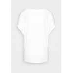 Kobiety T SHIRT TOP | Vero Moda Curve VMAVA PLAIN - T-shirt basic - snow white/biały - WK17059