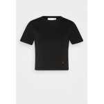 Kobiety T SHIRT TOP | Victoria Beckham HARPER TEE - T-shirt basic - black/czarny - ZT92375