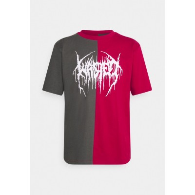 Kobiety T_SHIRT_TOP | Wasted Paris UNISEX - T-shirt z nadrukiem - charcoal/chili red/czerwony - HI71559