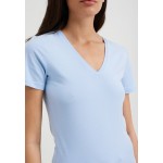 Kobiety T SHIRT TOP | WE Fashion T-shirt basic - blue/jasnoniebieski - AH27473