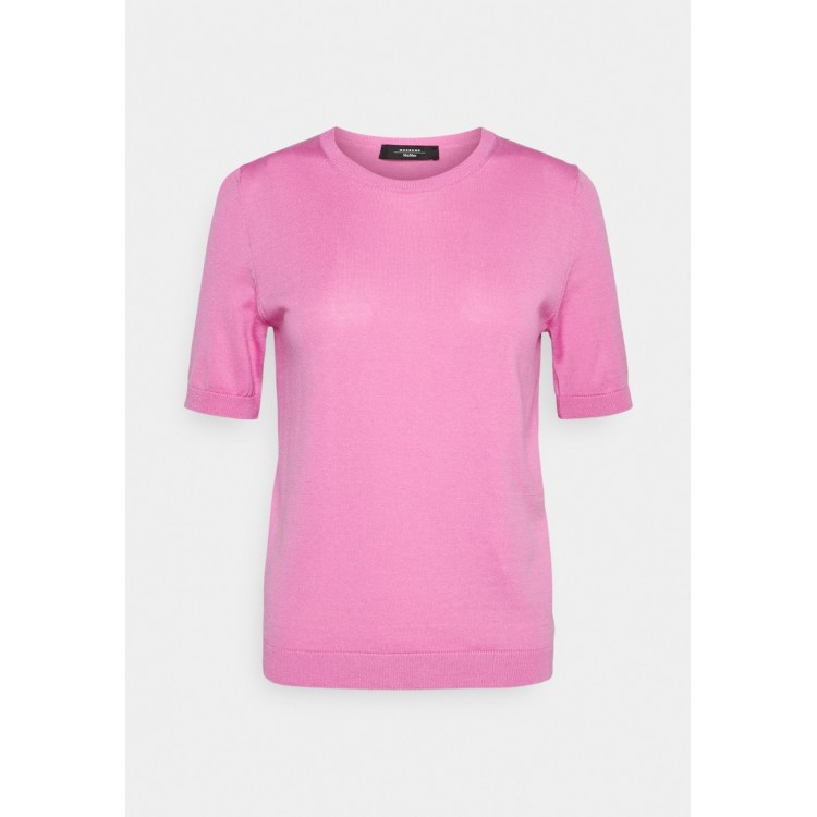 Kobiety T SHIRT TOP | WEEKEND MaxMara BATUN - T-shirt basic - peonia/różowy - RS83401