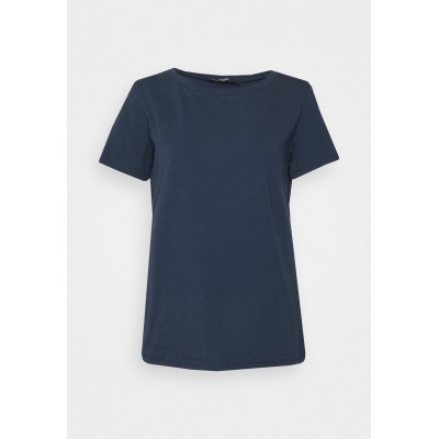 Kobiety T_SHIRT_TOP | WEEKEND MaxMara T-shirt basic - blue/granatowy - UP10983