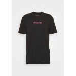 Kobiety T SHIRT TOP | YOURTURN T-shirt z nadrukiem - black/czarny - MU32333