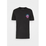 Kobiety T SHIRT TOP | YOURTURN UNISEX - T-shirt z nadrukiem - black/czarny - YH54305