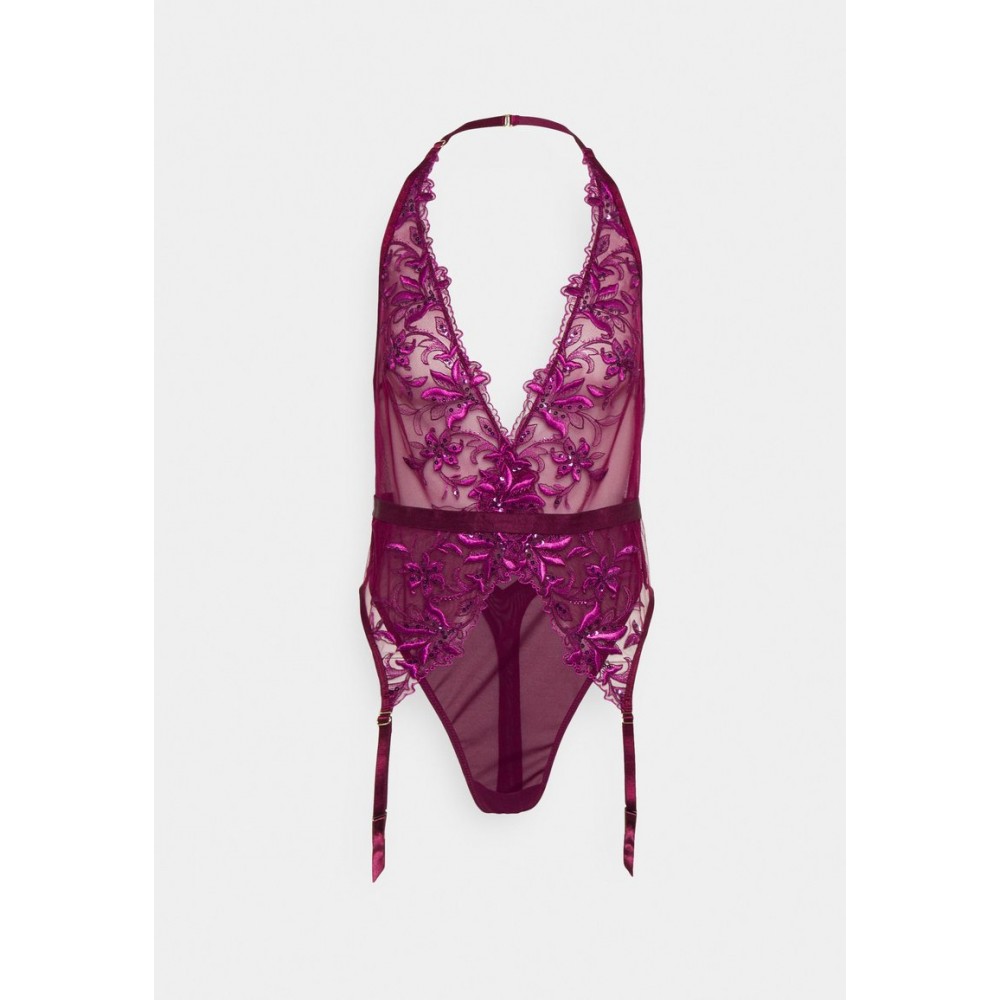 Kobiety ONE PIECE UNDERWEAR | Ann Summers THE BOLDLY BEAUTIFUL SOFT - Body - purple/burgundy/ciemnoczerwony - SB73900