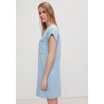 Kobiety DRESS | comma casual identity Sukienka jeansowa - light blue non str/niebieski - EW06464
