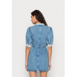 Kobiety DRESS | Custommade JOSE - Sukienka jeansowa - kentucky blue/niebieski denim - MS11338