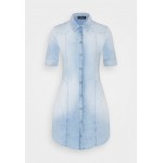 Kobiety DRESS | Dondup ABITO - Sukienka jeansowa - chiaro con rotture/niebieski denim - CC77381
