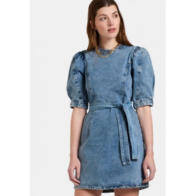 Kobiety DRESS | Eksept by Shoeby Sukienka jeansowa - Denim blue/niebieski - WZ93422