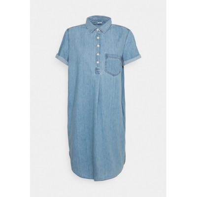 Kobiety DRESS | GAP DRESS - Sukienka jeansowa - light wash indigo/jasnoniebieski - IH84338