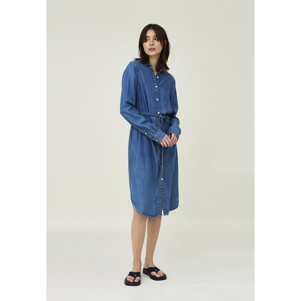 Kobiety DRESS | Lexington ISA - Sukienka jeansowa - medium blue/niebieski - QK94354