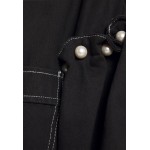 Kobiety DRESS | Mother of Pearl SHIRT DRESS WITH PEARL SHOULDER - Sukienka jeansowa - black/czarny - VT98141