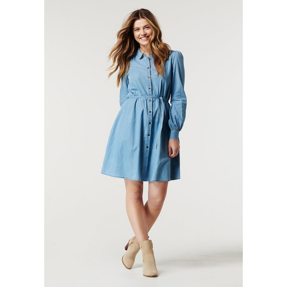 Kobiety DRESS | Noppies KALY - Sukienka jeansowa - acid blue/jasnoniebieski - QT90129
