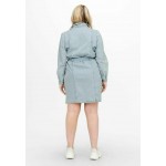 Kobiety DRESS | ONLY Carmakoma Sukienka jeansowa - light blue denim/jasnoniebieski - AS56112