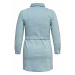 Kobiety DRESS | ONLY Carmakoma Sukienka jeansowa - light blue denim/jasnoniebieski - AS56112