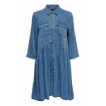 Kobiety DRESS | ONLY Sukienka jeansowa - medium blue denim/niebieski - FJ53289