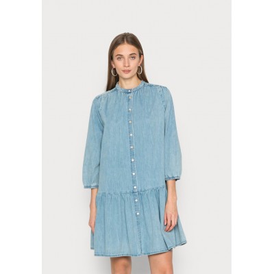 Kobiety DRESS | Replay DRESS - Sukienka jeansowa - light-blue denim/jasnoniebieski - XL59419