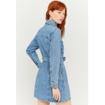 Kobiety DRESS | TALLY WEiJL Sukienka jeansowa - blue denim/niebieski denim - JX24392