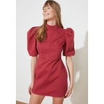 Kobiety DRESS | Trendyol Sukienka jeansowa - pink/różowy melanż - OI55359