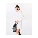 Kobiety DRESS | Twist Sukienka jeansowa - off white/mleczny - MC60684