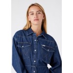 Kobiety DRESS | Wrangler Sukienka jeansowa - dark indigo/niebieski denim - SU66299