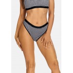 Kobiety BEACH TROUSER | Feba Swimwear Dół od bikini - black/white/dark grey/czarny - FA34585