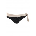 Kobiety BEACH TROUSER | Feba Swimwear FIGI - Dół od bikini - czarne ozdobny pas/czarny - HW68222