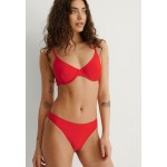 Kobiety BEACH TROUSER | NA-KD Dół od bikini - red/czerwony - IJ27579