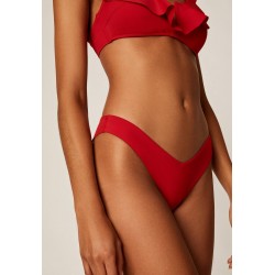 Kobiety BEACH_TROUSER | OYSHO Dół od bikini - red/czerwony - TY28239