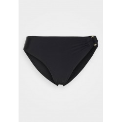 Kobiety BEACH_TROUSER | Pour Moi SAMOA RING DETAIL BRIEF - Dół od bikini - black/czarny - SX88542