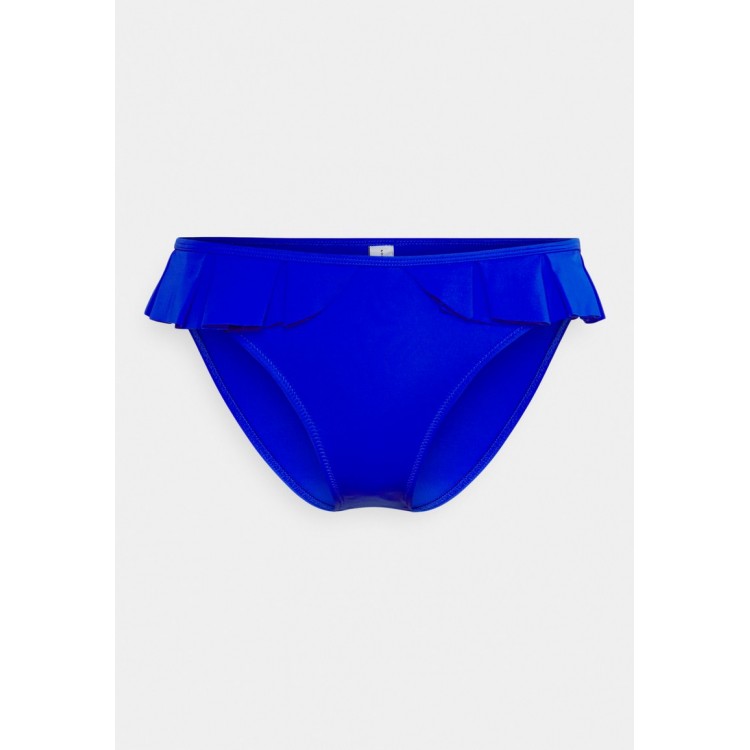Kobiety BEACH TROUSER | Pour Moi SPACE FRILL BRIEF - Dół od bikini - blue/niebieski - AK93994